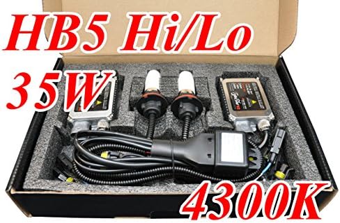 TypeBlue HID conversion kit 35W 9007 HB5 Hi/Lo Bi-Xenon 4300K