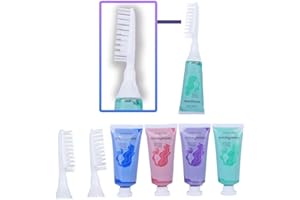 ‎HAIOLORPRO HaiolorPro Haarkreide, Haarkreide für mädchen und Erwachsene, temporäre haarfarbe Set für Kinder, Haarkreide Kinder Auswaschbar Ungiftig, Haarmascara für 4 Farben, Geeignet als Geschenk, Rollenspiel