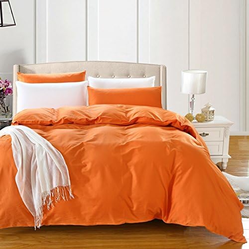 Solid-colored j cotton thickened quilt cover single piece Full cotton pure color study thickened quilt cover -E 220x240cm(87x94inch)
