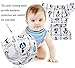 iZiv(TM) Newborn Organic Infant Waterproof/Adjustable/Reusable/Washable Pocket Cloth Diaper Fit Babies 0-3 Years(Red Blue)