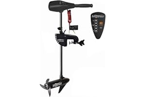 ‎TERENA Miganeo Elektromotor TRS 40 lbs | 408 Watt LED | 12 Volt | 18,1 kp | salzwassertauglich