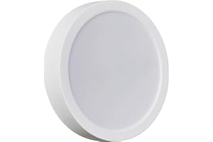 LEDUNI - Panel LED circular 20W 2000LM Color Blanco Frio 6000K Angulo 120 IP20 OPAL Aluminio 225 * 28Hmm