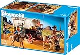 Zielgruppe: Kindergarten Playmobil 5248 - Planwagen mit Überfall