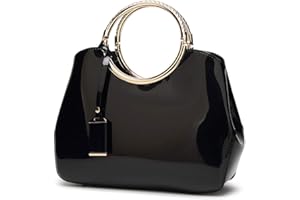 DEERWORD Femme Sac a Main Sacs à Bandouliere Portés épaule Feminin Cabas Original PU Cuir 5376 1pc ensemble