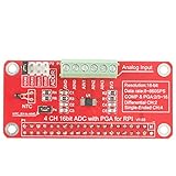 【Pequeño y liviano】El ADS1115-ADC es un convertidor de precisión analógico a digital (ADC). Es un chip que puede proporcionar una precisión de muestreo de 16 bits, utilizando un paquete MSOP-10 ultrapequeño