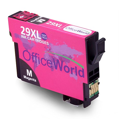 OfficeWorld Kompatible Patronen Ersatz für 29XL Tintenpatronen (3 Schwarz, 1 Cyan, 1 Magenta, 1 Gelb) Hohe Kapazität Kompatibel mit Expression Home XP-235 XP-332 XP-335 XP-432 XP-435 XP-247 XP-445 XP-442 XP-345 XP-342 XP-245 mit Neuer Aktualisierter Chips - 4