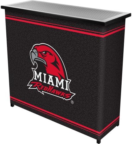 Miami University, OhioT 2 Shelf Portable Bar w/ Case