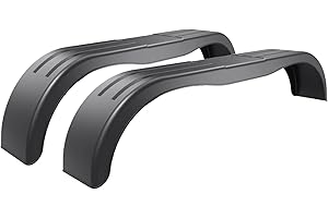 VICIEN Lot de 2 garde-boue pour tandem, en plastique, 220 x 1500 mm