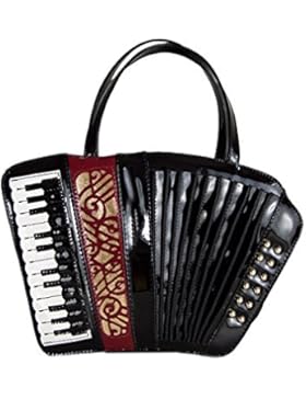 Yy.f Art Und Weise Akkordeon Instrumentenpaket Geschnitzt Zarte Heiße Frauen Tragbare Schulterhandtaschen Praktische...