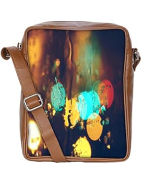 Snoogg , Damen Umhängetasche mehrfarbig multi