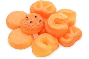 Odoria 1/6 Miniatura 10PZ Galletas Comida Cocina Accesorio para Casa de Muñecas