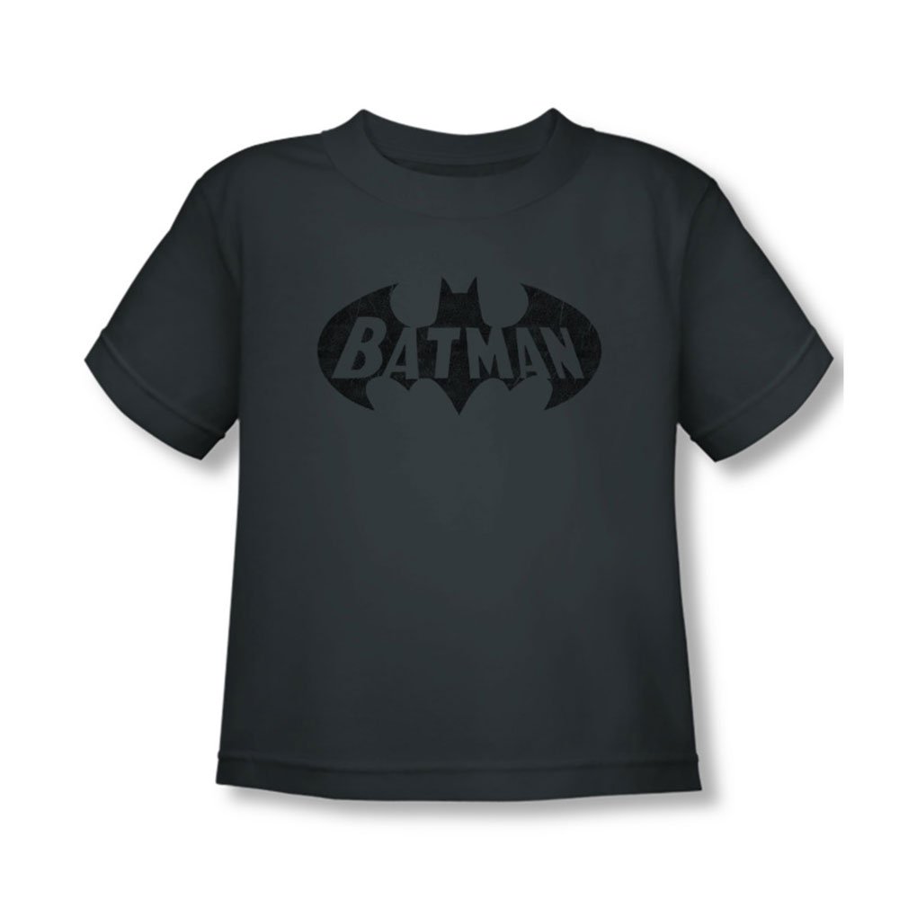 Batman-Kleinkind-Crackle-Schlger-T-Shirt-4T-Charcoal