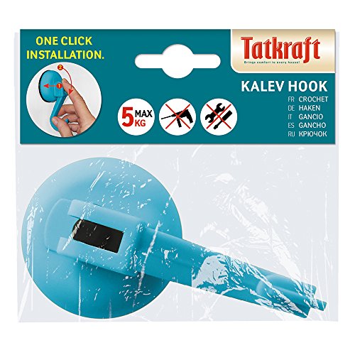 Tatkraft Kalev Easy Montage Blau Saugnapf Haken Kunststoff Verchromt - 3