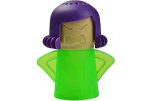 FOCCTS Angry Mama myjka parowa do czyszczenia wodą i octem, 1 sztuka, do kuchenki mikrofalowej, urządzenie parowe do czyszczenia, narzędzie do czyszczenia kuchni