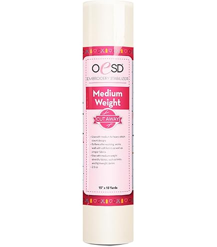 OESD Aquamesh Plus Wash-Away Stabilizer Opaque 10 x 5 Yard