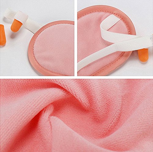 Qingsun Atmungsaktiv Schlafmaske Schlafbrille Unisex Schatten Augenmaske Geeignet Für Haus, Büro und Auf Reisen - 3