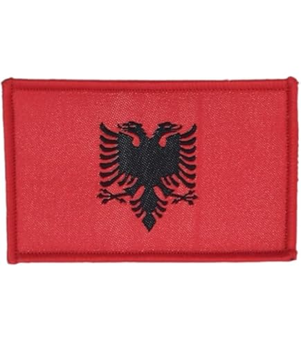 Toppa Ricamata Bandiera Vaticano 5x5 Cm - Termoadesiva Per Applicazione A Caldo