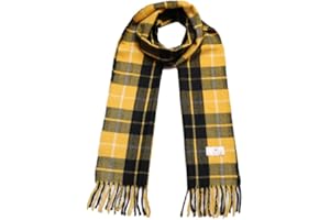 TG Thistle Gem Traditional Tartan Clan Scarves – Multicolor, super-soft Scottish Clan Tartan Scarf - Perfect for both Men and Women