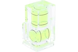 QIILU Moonyeu Blitzschuh Wasserwaage, Kunststoff Zweidimensionale kleine Blitzschuh Schutzhülle Wasserwaage für universelle Spiegelreflexkameras