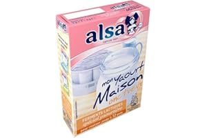 EPICERIE Alsa - Preparation Yaourt Maison Onctueux 8G - Lot De 4 - Vendu Par Lot - Livraison Gratuite En France