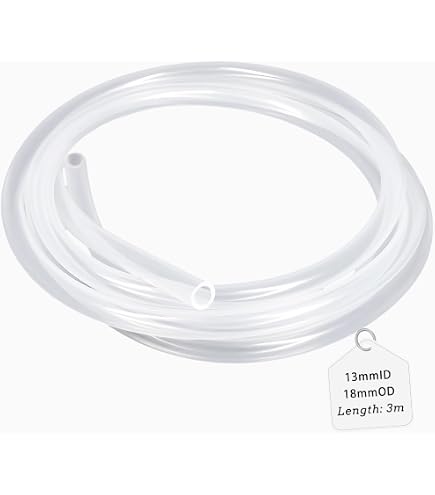 Produktbild von LAVMHAB Silikonschlauch 14x18 Mm, 4 Meter – Lebensmittelecht, Flexibel, -50 Bis 200°C