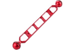 rongweiwang Tauchen Licht Dual-Kugel Arm Tauchen Licht Arm Kamera Joint Aluumlegierung Unterwasserfotografie Kamera-Zubehör