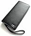 Produktbild TOOT Wireless Charging Wallet | Ledergeldtasche inkl. kabelloser Ladestation für Smartphones | Samsung Galaxy S6, S7, S8 (+) | Apple iPhone 8, X und mehr | hochwertiges Design | ideal für den Alltag | kabelloses Laden | Induktionsladestation | Smartphone Schutz
