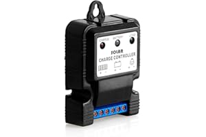 Ocobudbxw 6V 12V 10A contrôleur de Charge de Panneau Solaire Automatique régulateur de Chargeur de Batterie PWM Chaud