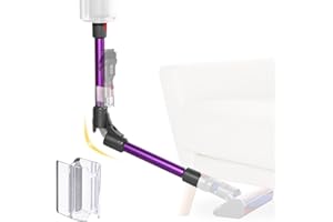 WYWY.Wide Tubo di prolunga a sgancio rapido per Dyson V7 V8 V10 V11 V15 pezzi di ricambio per tubo di aspirapolvere, viola, pieghevole, flessibile, accessorio 73 cm