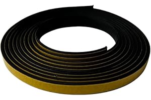 Spartherm Kaminofen Scheibendichtung 2m ø 8x0,8mm, Fachdichtung selbstklebend. Für Modelle: A3 Ambiente, A4 H2O, A7, A8, A9, Sento Piko