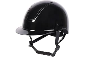 Harry's Horse Casque d'équitation Royal Glossy noir - 55-57 cm