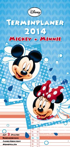 Disney Mickey & Minnie Terminplaner Er & Sie 2014