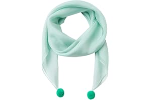 LDCSA LD Schal Kinder Mädchen 100% Seiden Tuch Süß Hautfreundlich Seidenschal Wunderschöner Seidentuch Bequeme Halstuch, MEHRWEG