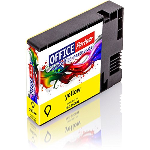 5er Multipack kompatible Druckerpatronen zu Canon PGI-2500XL schwarz cyan magenta gelb mit Chip für Canon MAXIFY iB4050 MB5050 MB5350 - 5