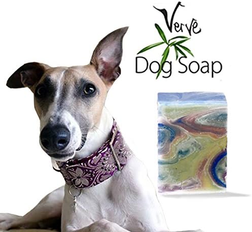 Dog Shampoo Soap Lavender & Lemongrass Savon Organic Handmade Natural Soap 110g