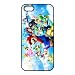 Produktbild iPhone 4 4s hülle Schwarz [PC harte rückseitige Abdeckung hülle + HD Druckmuster] Super Mario 3D World® Series [Nummer: FHJSFOHSL8709]
