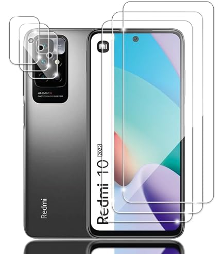 Pellicola Vetro Temperato 9H Per Xiaomi Redmi 10 2022 &ndash; Pixfab &ndash; Confezione Da 1 &ndash; Anti Impronta E Anti Graffio