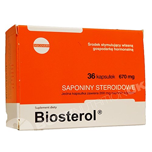 BIOSTEROL - mass y músculo crecimiento booster (670mg / 36caps) by MEGABOL