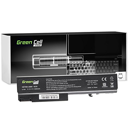 Green Cell® PRO Serie Laptop Akku für HP ProBook 6550 (Original Samsung SDI Zellen, 6 Zellen, 5200mAh, Schwarz)