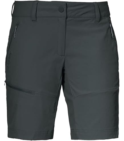 SALEWA Damen Wanderhose Kurz TORRANI DRY – Atmungsaktiv, Schnelltrocknend, UV-Schutz, Mit Taschen