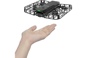 HOVERAir X1 Telecamera Auto-Volante, Video HDR con Drone Tascabile, Decollo sul Palmo, Percorsi di Volo Intelligenti, Follow-me Action Camera con Controllo a Mani Libere, Nero (Standard)