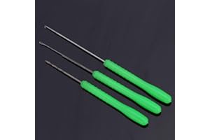 ZERONE 3 en 1 Baiting Needle Tool Gréement de pêche Bait Needle Kit Tool Set Bait Boule Foret Stringer Aiguille pour Faire des Rigs