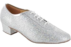 MGM-Joymod Men's Fashion Glitter Synthetic Lace-up Closed Toe Latin Modern Dance Shoes