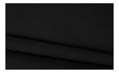 Fabrics-City Nylon Stoff Cordura 600D Extra Stabil Taschen Stoffe Meterware, 3633 (Schwarz) - 2