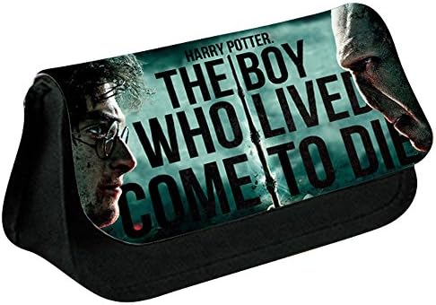 Harry Potter Printed Design Pencil Case Makeup Bag for Stationary/School/College/Cosmetic - 0047