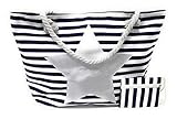 Bolso de Playa Grande de Mujer con Cremallera