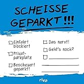 Scheiße geparkt – Klebezettel