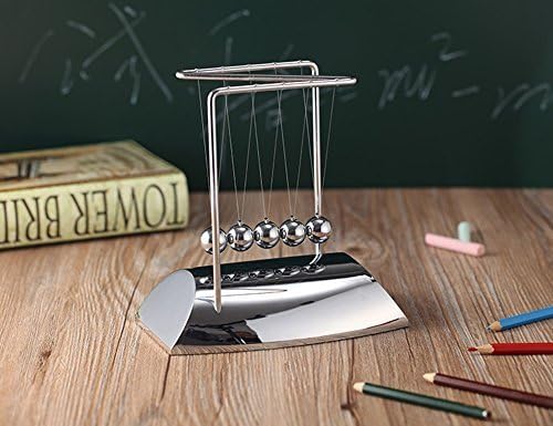 JLERU Newton's Cradle Science Psychology Puzzle Balance Balls Desk Toy