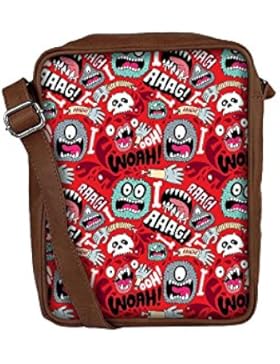 Snoogg , Damen Umhängetasche mehrfarbig multi