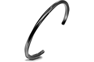 VNOX Viking Jewelry-Viking Runes of Nordic Amulet Bracelet for Men Mobius Cuff Bangle for Men Women Stainless Steel Viking Fans Jewelry Gift, Diameter 60mm & 64mm